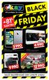 -8 1 % BLACK ELEKTRO FRIDAY DALŠÍ NEUVĚŘITELNÉ CENY UVNITŘ LETÁKU 4K ULTRA HD. Smartphone APPLE IPHONE SE 32 GB