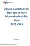 Zpráva o uplatňování Strategie rozvoje Moravskoslezského kraje