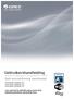 Gebruikershandleiding. Split airconditioning wandmodel GWH09UB-K3DNA4F I/O GWH12UB-K3DNA4F I/O GWH18UB-K3DNA4F I/O