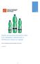 Studie posuzování životního cyklu LCA nakládání s plastovými a hliníkovými obaly na nápoje