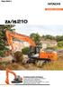 ZAXIS-5 HYDRAULICKÉ RYPADLO : ZX210-5B / ZX210LC-5B / ZX210LCN-5B : 122 (164 HP)