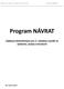 Program NÁVRAT Zadávací dokumentace pro 2. veřejnou soutěž ve výzkumu, vývoji a inovacích