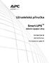 Uživatelská příručka. Smart-UPS. Záložní napájecí zdroj 750/1000/1500 VA. 100/120/230 Vstř. Pro montáž do regálu 2U