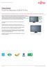 Datasheet FUJITSU Monitor E24-8 TS Pro