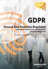 GDPR. General Data Protection Regulation kybernetická bezpečnosť pre poskytovateľov zdravotnej starostlivosti GDPR