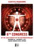6 TH CONGRESS. SCIENTIFIC PROGRAMME (as of November 23, 2017)
