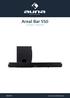 Areal Bar 550 Soundbar + Subwoofer