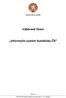 Výběrové řízení. Informační systém Autoklubu ČR. Autoklub České republiky. Strana 1 z 8