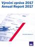 Výroční zpráva 2017 Annual Report 2017