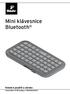 Mini klávesnice Bluetooth