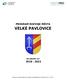 PROGRAM ROZVOJE MĚSTA VELKÉ PAVLOVICE NA OBDOBÍ LET