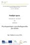 Rozvíjení pedagogicko-psychologických kompetencí učitelů praktického vyučování a odborného výcviku. CZ.1.07/1.3.08/