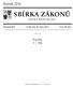 SBÍRKA ZÁKONŮ. Ročník 2016 ČESKÁ REPUBLIKA. Částky Rejstřík 2016 Vydán dne 25. ledna 2017 Cena Kč 234, MORAVIAPRESS, s. r. o.