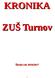 KRONIKA ZUŠ Turnov Školní rok 2016/2017