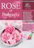 ROSE. Bulgaria. kosmetika z bulharské růže KATALOG PODZIM 2017