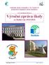 Výroční zpráva školy za školní rok 2015/2016