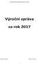 Výroční zpráva Výpočetního centra za rok Výroční zpráva. za rok 2017