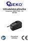 Uživatelská příručka Kompresor GEKO 230V / 12V G01260