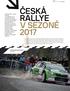 ČESKÁ RALLYE V SEZONĚ 2017