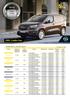 OPEL Combo Van CENÍKOVÉ A AKČNÍ CENY. Selection 3,3 3,8 m kg. Selection PLUS. Selection XL. Enjoy 3,3 3,8 m kg