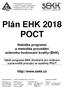 Plán EHK 2018 POCT. Nabídka programů a metodika provádění externího hodnocení kvality (EHK)