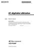 IC digitální diktafon