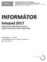 INFORMÁTOR listopad 2017 odloučené pracoviště Ostrava a Karviná a společné informace pro všechny regiony MSK