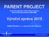 PARENT PROJECT. nezisková organizace rodičů dětí se svalovou dystrofií Duchenne/Becker (DMD/BMD) Výroční zpráva 2015