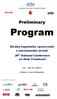 Association for the Heat Treatment of Metals. Preliminary. Program. 26.dny tepelného zpracování s mezinárodní účastí