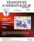 TRANSFUZE A HEMATOLOGIE