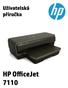 HP Officejet 7110 Wide Format. Uživatelská příručka