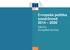 Evropská politika. soudržnosti. Návrhy Evropské komise. Politika. soudržnosti