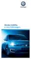 Záruka mobility. e-vozy Volkswagen.