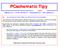 ÚVOD CADware s.r.o tel/fax: Připomínky a náměty pro PCschematic Tipy jsou vítány