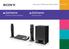 Blu-ray Disc /DVD Home Theatre System BDV-NF7220. Začínáme. Začíname Průvodce rychlým nastavením. Stručná príručka BDV-NF7220