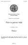 Univerzita Karlova v Praze. Právnická fakulta. Magisterský studijní program Právo a právní věda. se studijním oborem. Právo