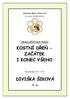 KOSTNÍ DŘEŇ - ZAČÁTEK I KONEC VŠEHO DIVIŠKA ŠIKOVÁ 9. A 1