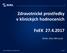 Zdravotnické prostředky v klinických hodnoceních. FoEK MUDr. Alice Němcová STÁTNÍ ÚSTAV PRO KONTROLU LÉČIV