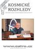 ROZHLEDY.   VĚSTNÍK ČESKÉ ASTRONOMICKÉ SPOLEČNOSTI. Číslo 2/2017. Samostatně neprodejná příloha časopisu Astropis
