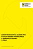 CENÍK PRODUKTŮ A SLUŽEB PRO FYZICKÉ OSOBY PODNIKATELE A PRÁVNICKÉ OSOBY 2. ČÁST