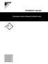 Instalační návod. Kompletní vodou chlazené chladiče vody EWWP014KAW1N EWWP022KAW1N EWWP028KAW1N EWWP035KAW1N EWWP045KAW1N EWWP055KAW1N EWWP065KAW1N