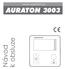 AURATON 3003 k obsluze Návod for software version F0F