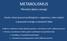 METABOLISMUS. Přeměna látek a energií. Souhrn všech procesů probíhajících v organismu s cílem získání a zpracování energie a stavebních látek