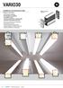 VARIO30 STAVEBNICOVÝ LED OSVĚTLOVACÍ SYSTÉM VARIOUS LIGHT IDEAS 7.1