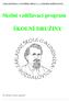 ZÁKLADNÍ ŠKOLA A MATEŘSKÁ ŠKOLA G. A. LINDNERA ROŽĎALOVICE. Školní vzdělávací program ŠKOLNÍ DRUŽINY