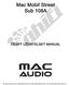 Výhradním dovozcem značky Mac Audio do České Republiky je Ahifi - Ing. Karel Šudák (
