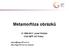 Metamorfóza obrázků Josef Pelikán CGG MFF UK Praha