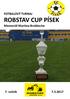 FOTBALOVÝ TURNAJ ROBSTAV CUP PÍSEK