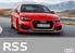 Nové Audi RS5 Coupé. Nové Audi RS5 Coupé. 2.9 TFSI tiptronic F53RXA (450) 197 g/km 8,7 l zdvihový objem, litry