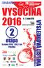 VYSOČINA 2016 VÝSLEDKOVÁ LISTINA ETAPY / INDIVIDUAL CLASSIFICATION